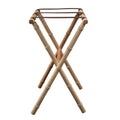 Natural Bamboo Inspired Wood Luggage Rack