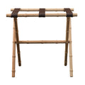 Natural Bamboo Inspired Wood Luggage Rack