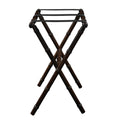 Dark Walnut Bamboo Inspired Wood Luggage Rack