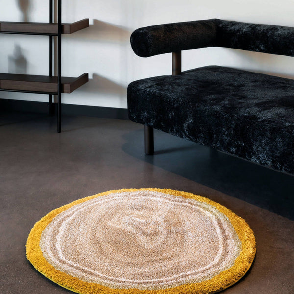 Gold Agate Bath Rugs