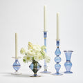 Blossom Candle Holder in Blue