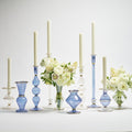 Blossom Candle Holder in Blue