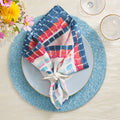 Perennial Placemat in Periwinkle