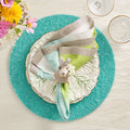 Perennial Placemat in Turquoise