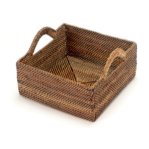 Square Basket with Handles