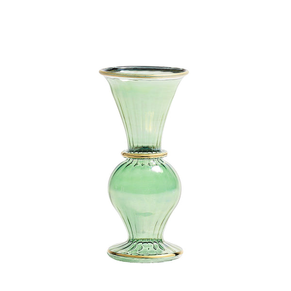 Trumpet Bud Vase in Green