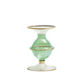 Blossom Candle Holder in Green