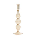 Ripple Candle Holder in Champagne