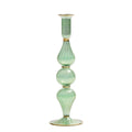 Ripple Candle Holder in Green