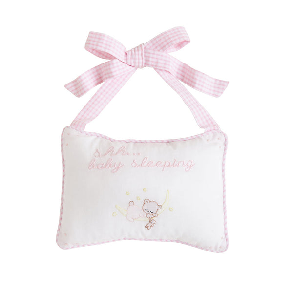 Baby Sleeping Door Pillow Girl