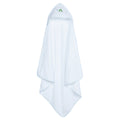 Hooded Towel Blue Frog