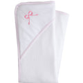 Hooded Towel Pink Bow