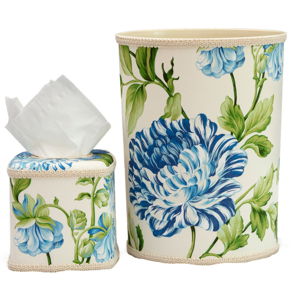 Hydrangea Blue Vanity Set