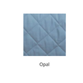 Jillian Quilt By Stamattina Italian Linens in Opal Color