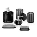 Kristall Vanity Set in Anthracite