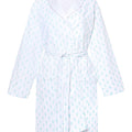 Aqua Shells Lightweight Short Robe