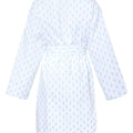 Aqua Shells Lightweight Short Robe