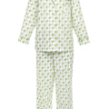 Grass Palm Trees Long Pajama Set