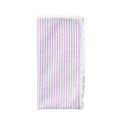 Seersucker Napkin in Lilac & White