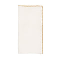 Casbah Napkin in White & Natural