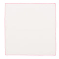 Casbah Napkin in White & Pink