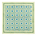 Majorelle Napkin in White, Blue & Green