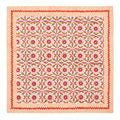 Majorelle Napkin in White, Pink & Orange