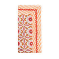 Majorelle Napkin in White, Pink & Orange