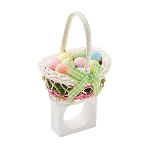 Egg-cellent Napkin Ring in Multi