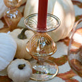 Blossom Candle Holder in Champagne