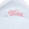 Hooded Towel Pink Bunny