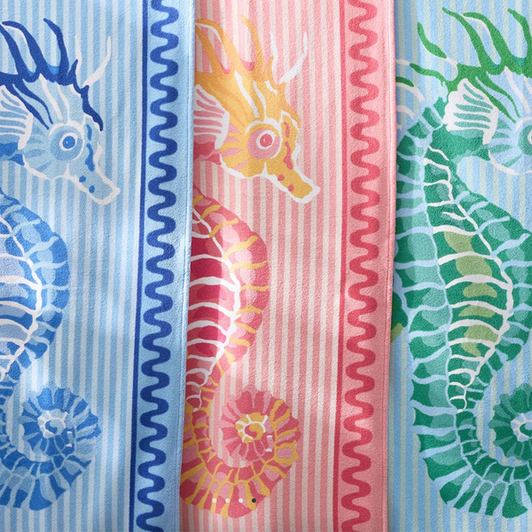 Seahorse Beach Towel