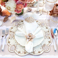 Beachcomber Placemat in Natural, Ivory & Gold