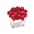 Aster Napkin Ring in Red