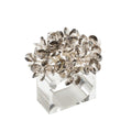 Aster Napkin Ring in Smoke