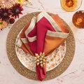 Autumn Rush Placemat in Brown & Orange