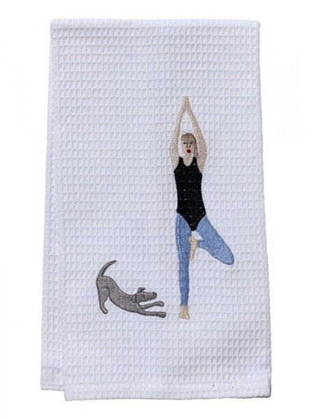 Downward Dog Yoga Guest Towel