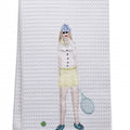 Tennis Lady Guest Towel