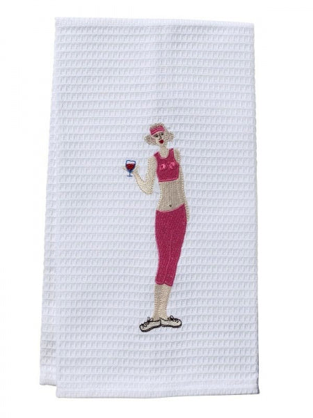 Wine Workout Guest Towel