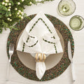 Forest Placemat in Green & Gold