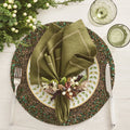 Forest Placemat in Green & Gold