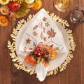 Maple Hues Napkin in White & Multi