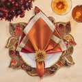 Maple Hues Placemat in Brown & Orange