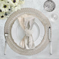 Palisade Placemat in Silver & Crystal