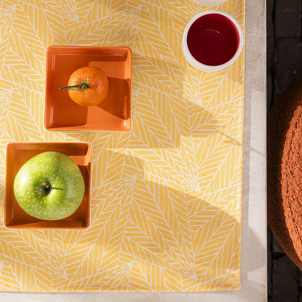 Feuilles Papillons A la Carte Coated Placemat