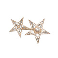 Star Napkin Ring in Gold & Crystal