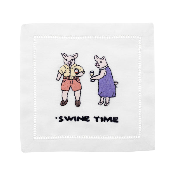 Swine Time Cocktail Napkins