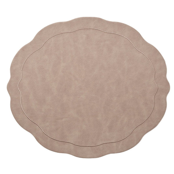 Tailored Placemat in Taupe