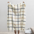 Tattersall Plaid Throw