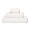 Linen Snow Bath Towels by Graccioza